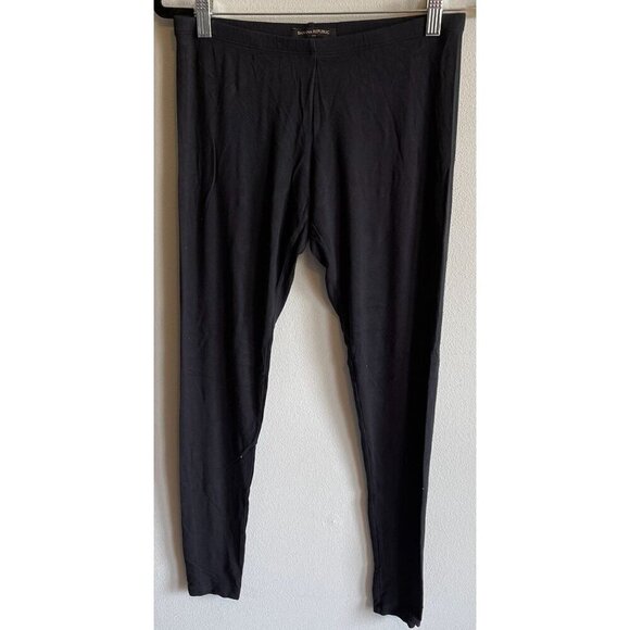 Banana Republic Womens Black Knit Leggings Full Length Size Medium - Picture 1 of 10